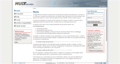 Desktop Screenshot of mudtelematico.it
